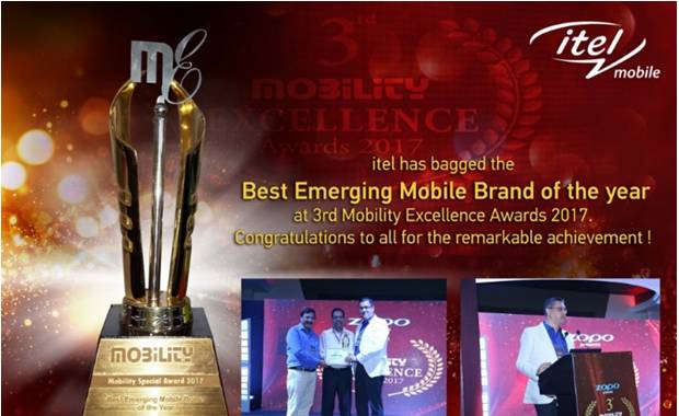 Itel India | Mobility Excellence Awards 2018