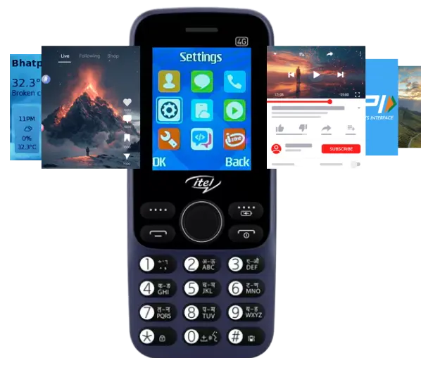 itel Super Guru 4G - Reliable Keypad Phone | itel India